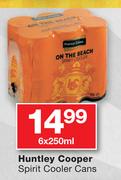 Huntley Cooper Spirit Cooler Cans-6 x 250ml