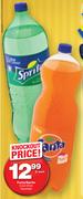 Fanta/Sprite Cold Drink Assorted-2Ltr Each