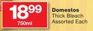 Domestos Thick Bleach Assorted-750ml