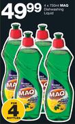 MAQ Dishwashing Liquid-4 x 750ml
