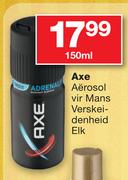 Axe Aerosol vir Mans Verskeidenheid-150ml