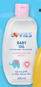 Lovies Baby Oil Assorted-200ml Each
