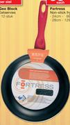 Fortress 24Cm Non-Stick Frying Pan-Each