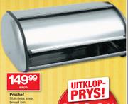 Prochef Stainless Steel Bread Bin-Each