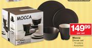 Mocca 16 Piece Dinner Set Assorted-Per Set