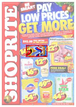 Shoprite Freestate (21 Nov - 11 Dec), page 1