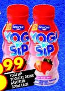 Yogi Sip Yoghurt Drink Assorted-300ml Each