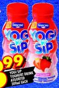Yogi Sip Yoghurt Drink Assorted-300G