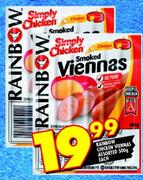 Rainbow Chicken Viennas Assorted-500G