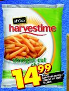 McCan Harvestime Crinkle/Straight Cut Chips-1kg Each