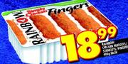 Rainbow Chicken Ruggets/Steaklets/Fingers-400g Each