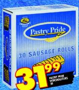 Pastry Pride Sausage Rolls-30's