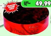 Classic Fruit Cake-Per Kg