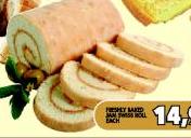 Freshly Baked Swiss Rolls-Each