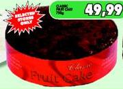 Classic Fruit Cake-Per kg