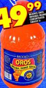 Brookes Oros Original Orange Concentrated Squash-5Ltr