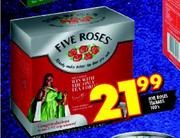 Five Roses Teabags-100's