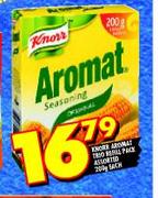 Knorr Aromat Trio Refill Pack Assorted-200g each