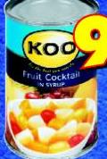 Koo Fruit cocktail/salad-410G
