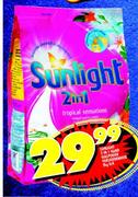 Sunlight 2 in 1 Hand Waspoeier Verskeidenheid-2kg elk