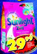 Sunlight 2 in 1 Hand Washing Powder-2Kg