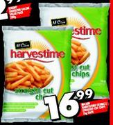 McCain Harvestime Crimmle/Straight Cut Chips-1kg