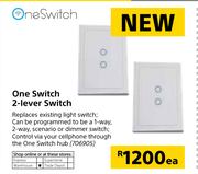 One Switch 2 Lever Switch-Each