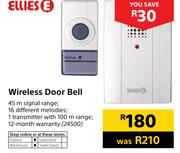 Ellies Wireless Door Bell