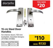 Dortello 15cm Steel Door Handles
