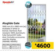Xpanda DIY Aluglide Gate 1900mm(h) x 1800mm(w)