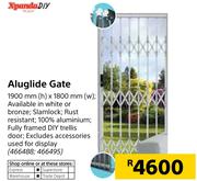 Xpanda DIY Aluglide Gate 1900mm(h) x 1800mm(w)