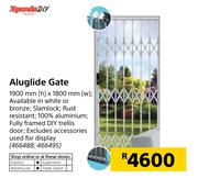 Xpanda Diy Aluglide Gate-1900mm(h) x 1800mm(w)