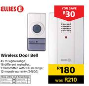 Ellies Wireless Door Bell