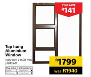 Top Hung Aluminium Window-1500mm x 1500mm