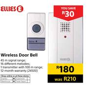 Ellies Wireless Door Bell