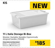 Kis 11Ltr Italia Storage Bi-Box