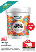 Evolve Hi-Hiding Acrylic-20Ltr