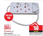 Power Worx 6 Way Multipllug
