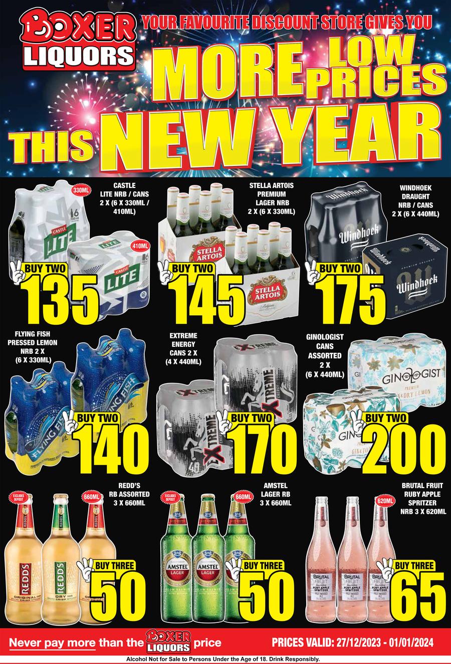 Boxer Free State & North West : More Low Prices This New Year (27 ...