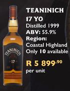 Teaninich 17 Yo-Per Unit
