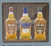 Three Ships Value Pack Of Select, 5YO, Bourbon Cask In Wooden Gift Box-Per Box