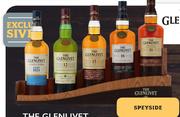 The Glenlivet 3 Bottle Stand With Founders Reserve, 12 YO, 15 YO, With Complimentary Stand-Per Stand