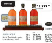 Aberlour Buy All 3 Variants & Receive A Complimentary Stand-Per Stand
