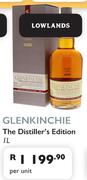Glenkinchie The Distiller's Edition-1Ltr Per Unit