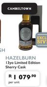 Hazelburn 13yo Limited Edition Sherry Cask-Per Unit