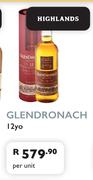 Glendronach 12yo-Per Unit