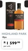 Highland Park 18yo-Per Unit