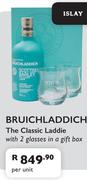 Bruichladdich The Classic Laddie With 2 Glasses In A Gift Box-Per Unit