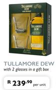 Tullamore Dew With 2 Glasses In A Gift Box-Per Unit
