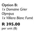 Villiera Twin Pack 1 x Domaine Grier Olympus, 1 x Villiera Blanc Fume-Per Unit